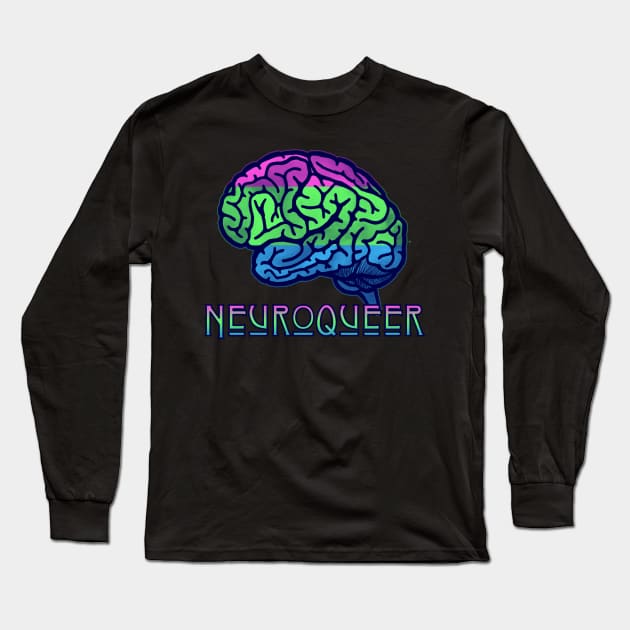 Neuroqueer Polysexual Long Sleeve T-Shirt by LondonAutisticsStandingTogether